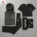 Black/Grey Workout Set